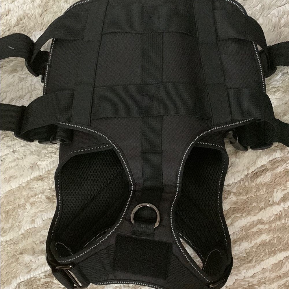 Black Service Dog Harness - Picture 5 of 16